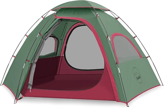 KAZOO 2/4 Person Camping Tent Outdoor