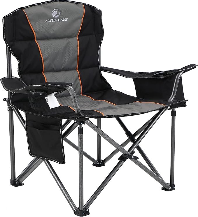 ALPHA CAMP Oversized Folding Camp Chair